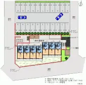 ★手数料０円★草加市草加２丁目 月極駐車場